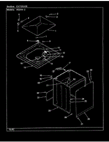 09 - Exterior (Rev. G-L) parts for Magic Chef Washer W25HN2 from AppliancePartsPros.com
