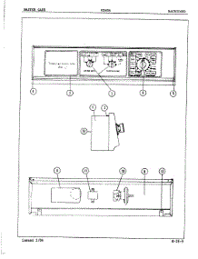02 - Control Panel (Rev. A) parts for Magic Chef Washer W26D6W from AppliancePartsPros.com