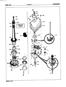 03 - Transmission (Rev. A) parts for Magic Chef Washer W26FA2 from AppliancePartsPros.com
