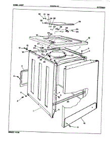 03 - Exterior (Rev. A) parts for Magic Chef Washer W26FA2K from AppliancePartsPros.com