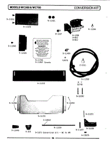 04 - Conversion Kit parts for Maytag Dishwasher WC300 from AppliancePartsPros.com