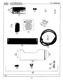 04 - Conversion Kit parts for Maytag Dishwasher WC504 from AppliancePartsPros.com