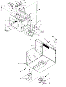 02 - Cavity parts for Amana Microwave WDYRC2 / P1329603M from AppliancePartsPros.com