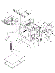 04 - Control parts for Amana Microwave WDYRC2 / P1329603M from AppliancePartsPros.com