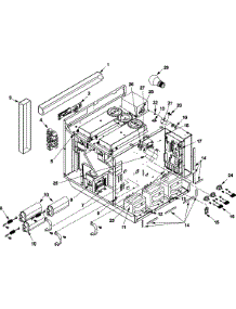 04 - Electrical Components parts for Amana Microwave WDYRC22 / P1331407M from AppliancePartsPros.com