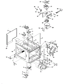03 - Fuses, Antennas, Blower, Ducts, parts for Amana Microwave WDYRC26J2 / P1331409M from AppliancePartsPros.com