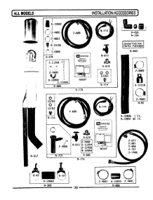 06 - Installation Accessories parts for Maytag Dishwasher WU203 from AppliancePartsPros.com