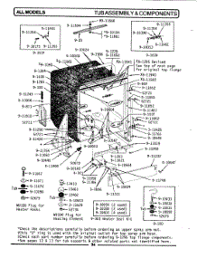 10 - Tub Assembly & Components parts for Maytag Dishwasher WU300 from AppliancePartsPros.com