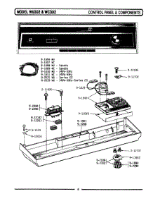 03 - Control Panel & Components parts for Maytag Dishwasher WU302 from AppliancePartsPros.com