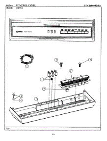 02 - Control Panel (Wu904) parts for Maytag Dishwasher WU904 from AppliancePartsPros.com