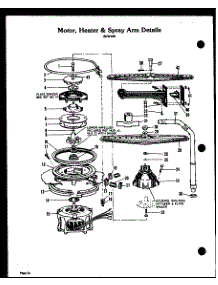 04 - Motor parts for Amana Dishwasher ZDW-855 from AppliancePartsPros.com