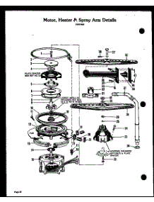 03 - Motor parts for Amana Dishwasher ZDW-860 from AppliancePartsPros.com