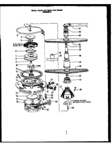 04 - Motor parts for Amana Dishwasher ZDW-880-D from AppliancePartsPros.com
