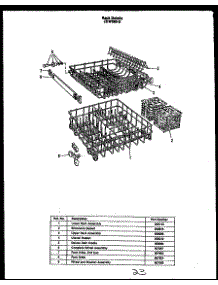 06 - Rack Details parts for Amana Dishwasher ZDW-880-D from AppliancePartsPros.com