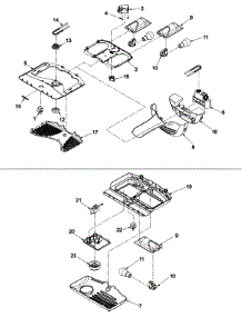03 - Controls parts for Amana Refrigerator ABB2221FEW from AppliancePartsPros.com