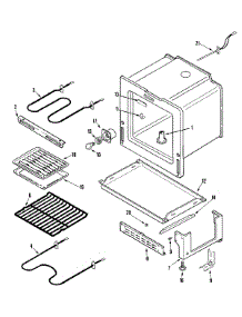 04 - Oven / Base parts for Crosley Range CE35400AAV from AppliancePartsPros.com