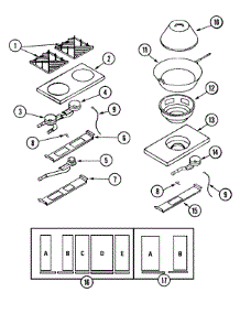 04 - Top Assembly / Gas Controls parts for Dynasty Range DGR365WOK from AppliancePartsPros.com