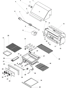 02 - Dynasty Bbq parts for Dynasty Grill DOBQ4201A from AppliancePartsPros.com