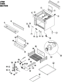 02 - Oven parts for Jade Range JTRHE4336C from AppliancePartsPros.com