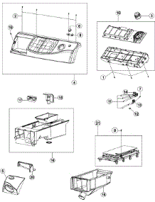 02 - Control Panel parts for Maytag Washer MAH9700AWM from AppliancePartsPros.com