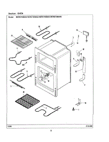 05 - Oven parts for Maytag Range MER6765BAS from AppliancePartsPros.com