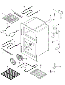05 - Oven parts for Maytag Range MER6875BAB from AppliancePartsPros.com