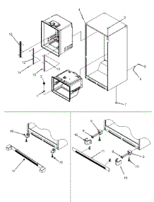 11 - Interior Cabinet parts for Maytag Refrigerator MFD2561HEB from AppliancePartsPros.com