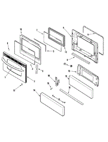 03 - Door / Drawer (Stl) parts for Maytag Range MGR4452ADS from AppliancePartsPros.com