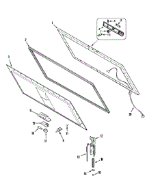 02 - Lid parts for Maytag Freezer MQC1557BEW from AppliancePartsPros.com