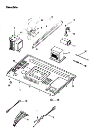04 - Page 3 parts for Caloric Microwave MW96T / P1178808M from AppliancePartsPros.com