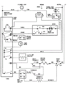 06 - Wiring Information parts for Amana Dryer NDE2335AYW from AppliancePartsPros.com