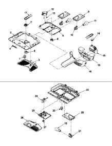 03 - Controls parts for Maytag Refrigerator PBF1951KEW from AppliancePartsPros.com