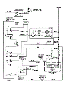 08 - Wiring Information parts for Admiral Dryer PYGS244AWW from AppliancePartsPros.com