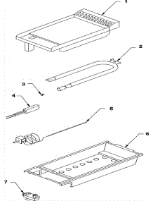 02 - Griddle Section parts for Jade Range RJDF3681A from AppliancePartsPros.com