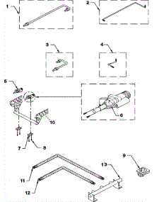 03 - Manifold Section parts for Jade Range RJDF3683A from AppliancePartsPros.com