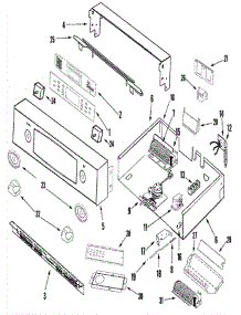 02 - Control Panel / Internal Controls parts for Jade Oven RJDO2702A from AppliancePartsPros.com