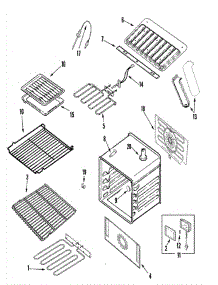 04 - Oven parts for Jade Oven RJDO2703A from AppliancePartsPros.com