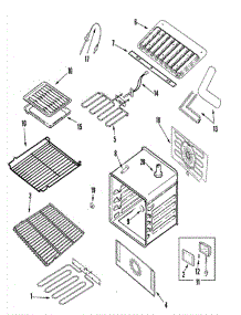 04 - Oven parts for Jade Oven RJSO2701A from AppliancePartsPros.com