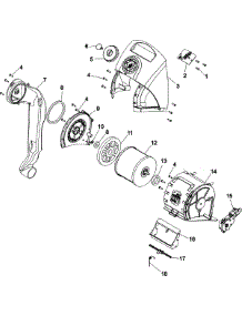 02 - Filter Assembly parts for Hoover Vacuum U8371900 from AppliancePartsPros.com