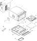 01 - Tray, Grease Shield, Cabinet,