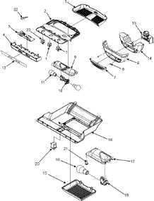 03 - Controls parts for Maytag Refrigerator MFF2557HEB from AppliancePartsPros.com