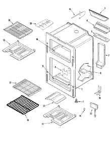 06 - Oven parts for Maytag Range MGR6775BDW from AppliancePartsPros.com