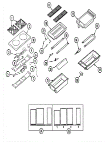 04 - Top Assembly / Gas Controls parts for Jade Range RJGR4872A from AppliancePartsPros.com