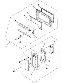 02 - Ctrl Panel / Door Asy-Smh7177ste parts for Samsung Microwave SMH7177STE from AppliancePartsPros.com