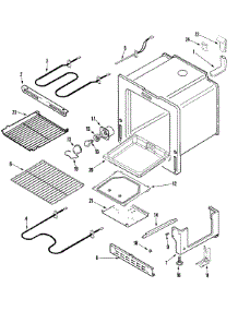 04 - Oven / Base parts for Amana Range AER5722BAS from AppliancePartsPros.com