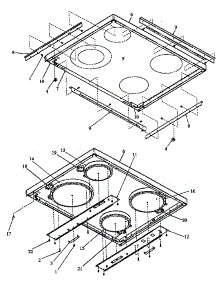 08 - Page 3 parts for Amana Range CARH664WW / P1142622NWW from AppliancePartsPros.com