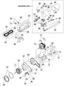 04 - Duct, Heater, Motor parts for Maytag Dryer MDE6700AZW from AppliancePartsPros.com