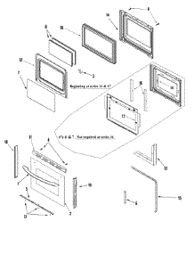 03 - Door (Lower) parts for Maytag Range MGR6775ADB from AppliancePartsPros.com
