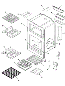 06 - Oven parts for Maytag Range MGR6775ADS from AppliancePartsPros.com