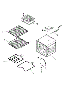 06 - Oven parts for Maytag Oven MMW5530DAW from AppliancePartsPros.com